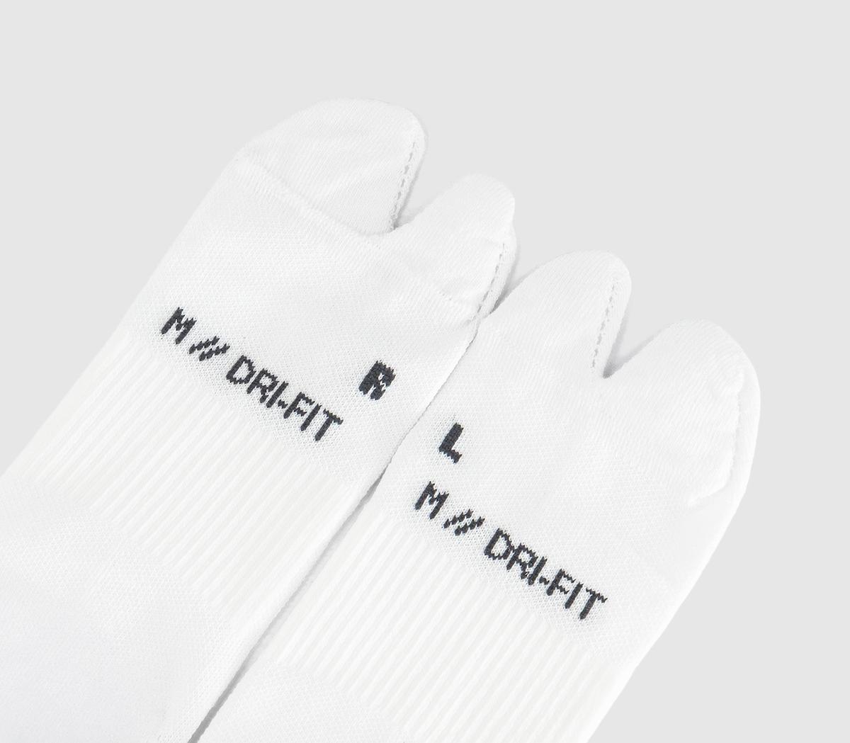 NikeRift Single Crew SocksWhite Black