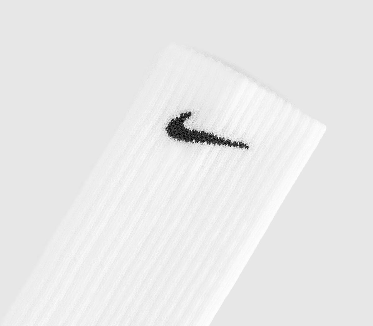NikeRift Single Crew SocksWhite Black