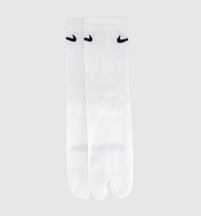 Nike Rift Single Crew Socks White Black