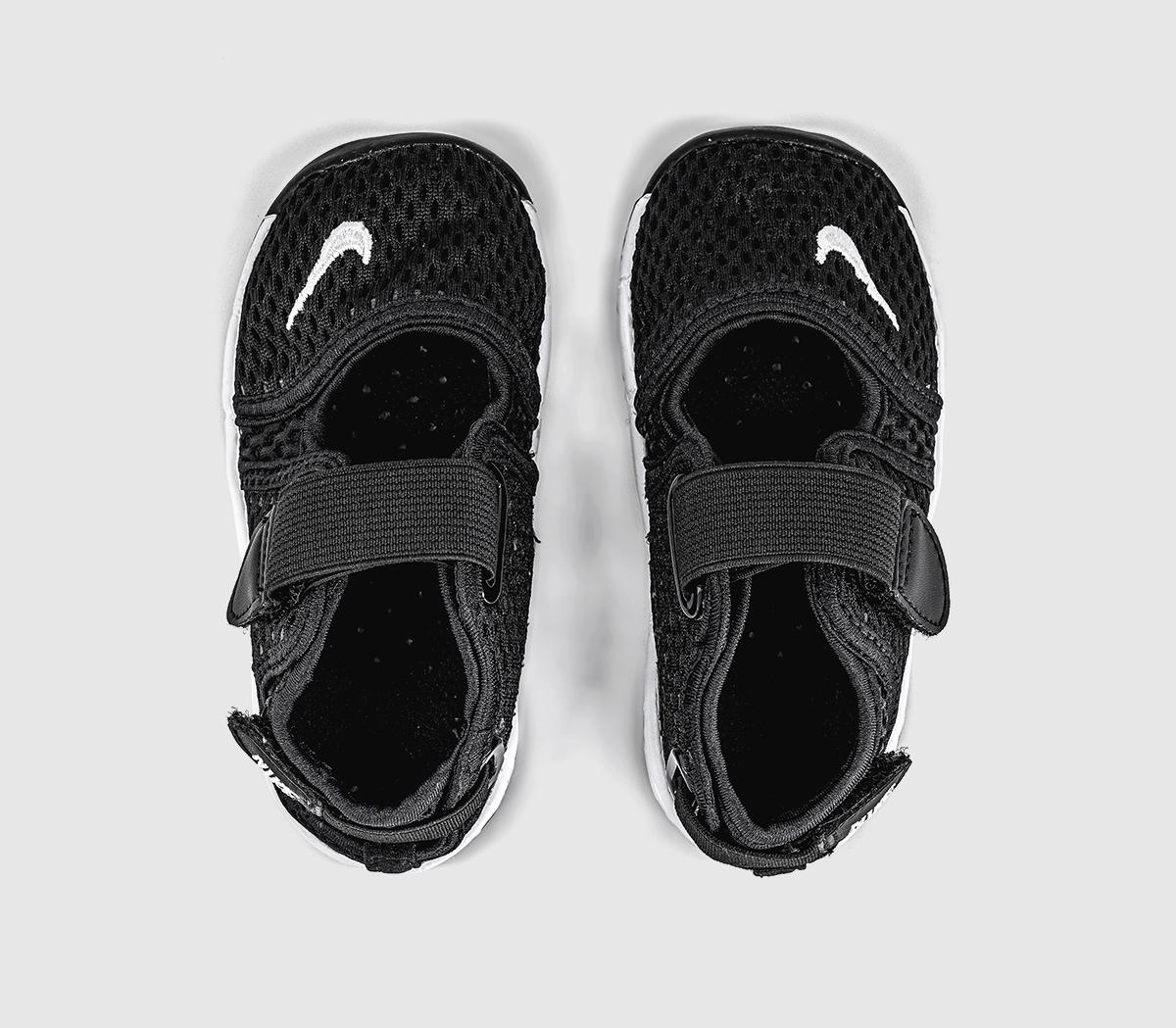NikeRift Infant TrainersBlack White