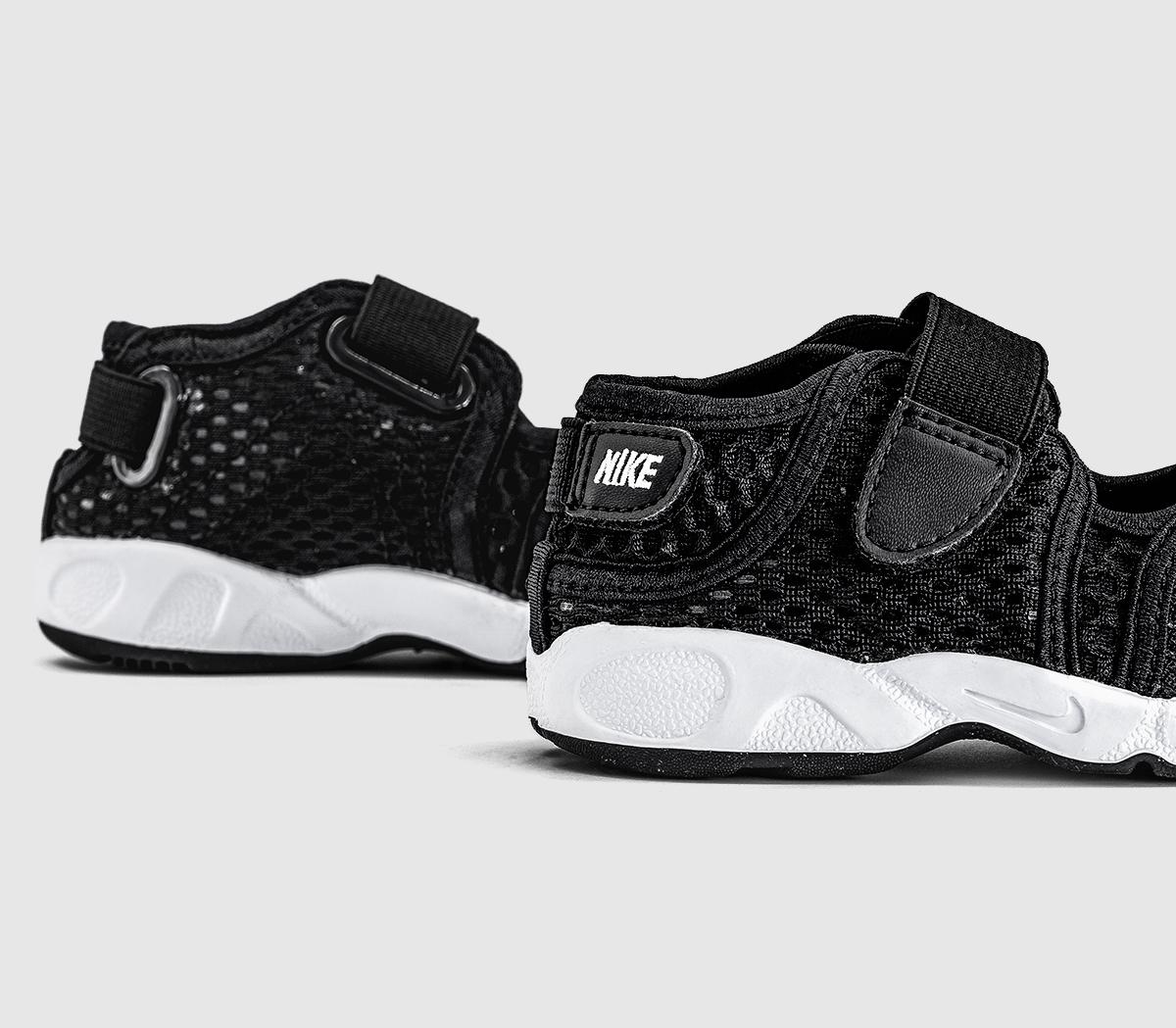 NikeRift Infant TrainersBlack White