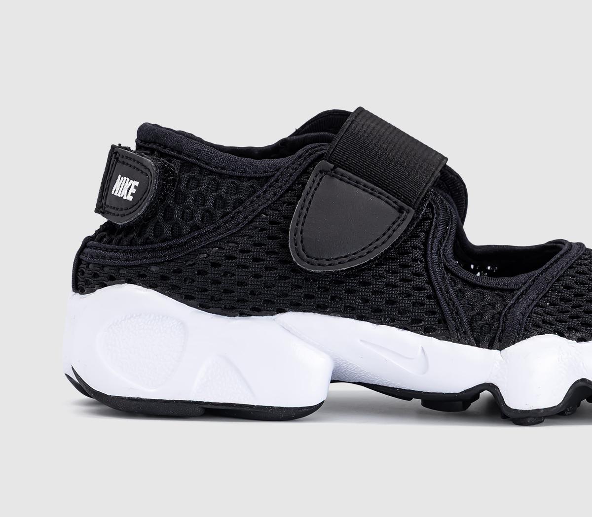 NikeRift Youth TrainersBlack White