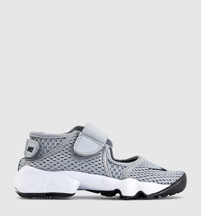 Nike Rift Youth Trainers Wolf Grey Blackwhite