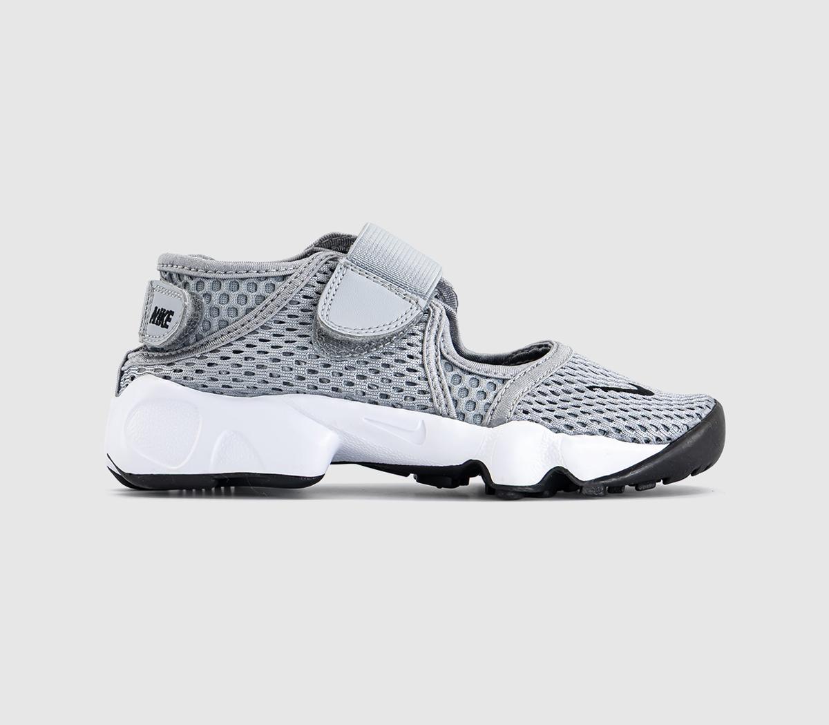 NikeRift Youth TrainersWolf Grey Blackwhite
