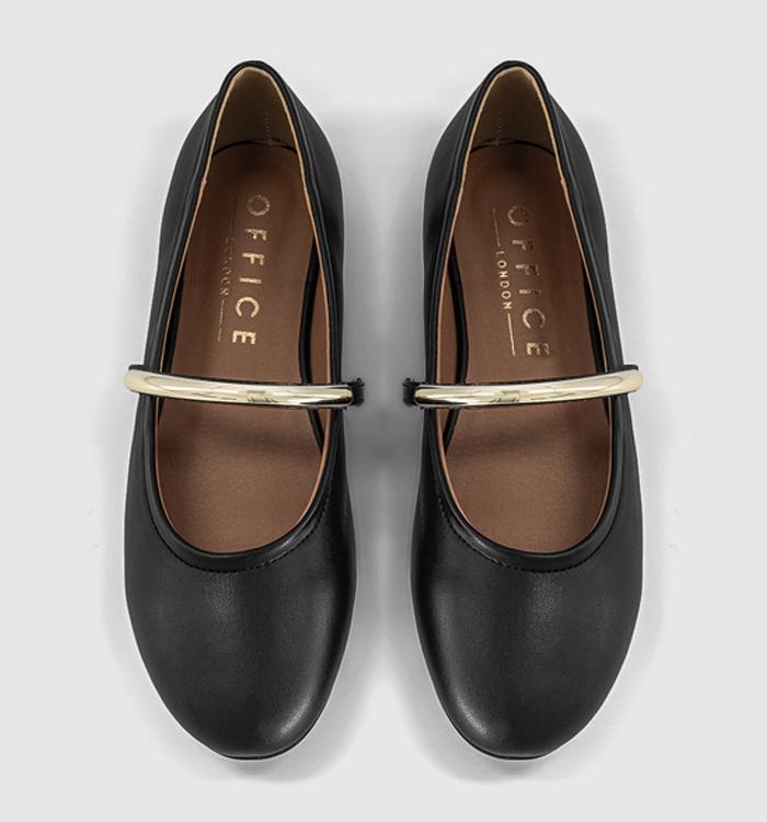 OFFICE Frost Hardware Mary Janes Black