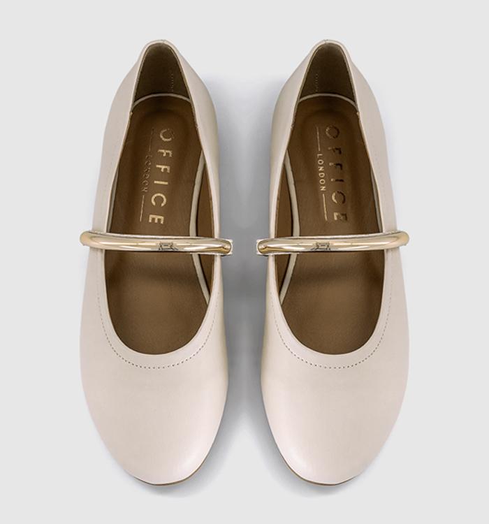 OFFICE Frost Hardware Mary Janes White