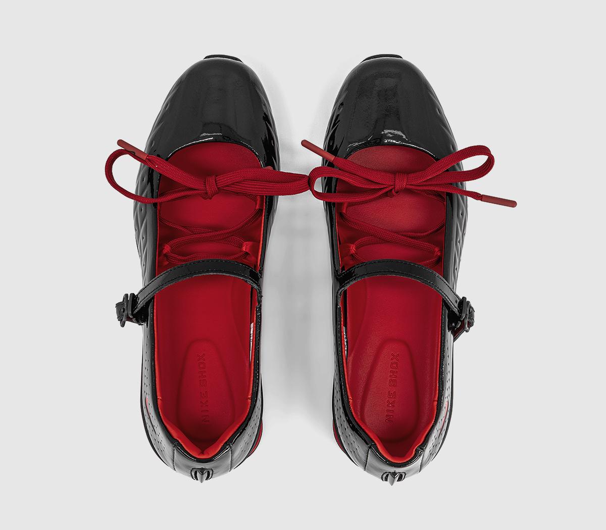 NikeShox Z Calistra x LABELHOOD Ballet TrainersLabelhood Black University Red