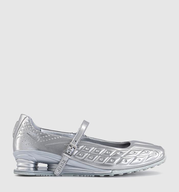 Nike Shox Z Calistra Trainers Metallic Silver Metallic Silver