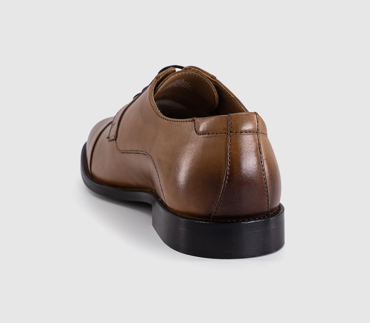 OFFICEMayson Toe Cap Derby ShoesTan Leather