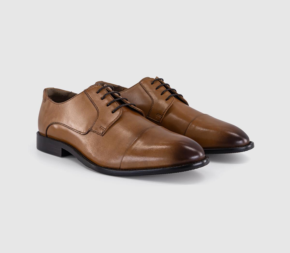OFFICEMayson Toe Cap Derby ShoesTan Leather