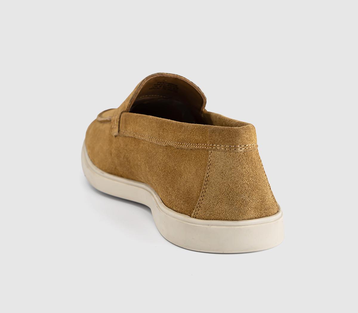 OFFICECruise Suede LoafersTan Suede