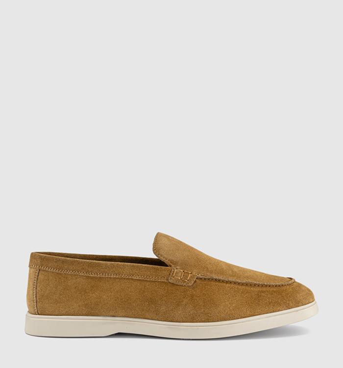 OFFICE Cruise Suede Loafers Tan Suede