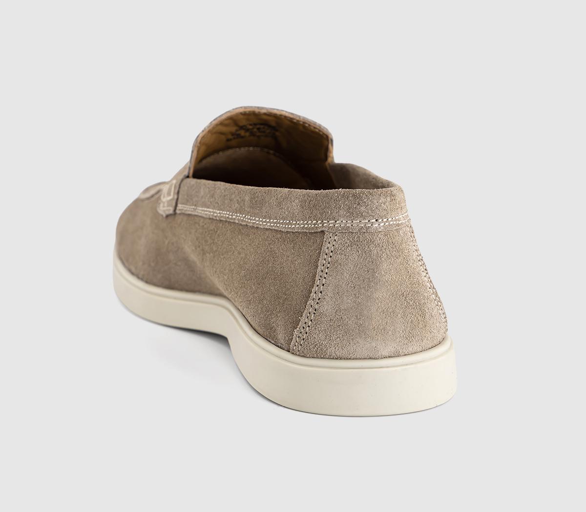 OFFICECruise Suede LoafersStone Suede