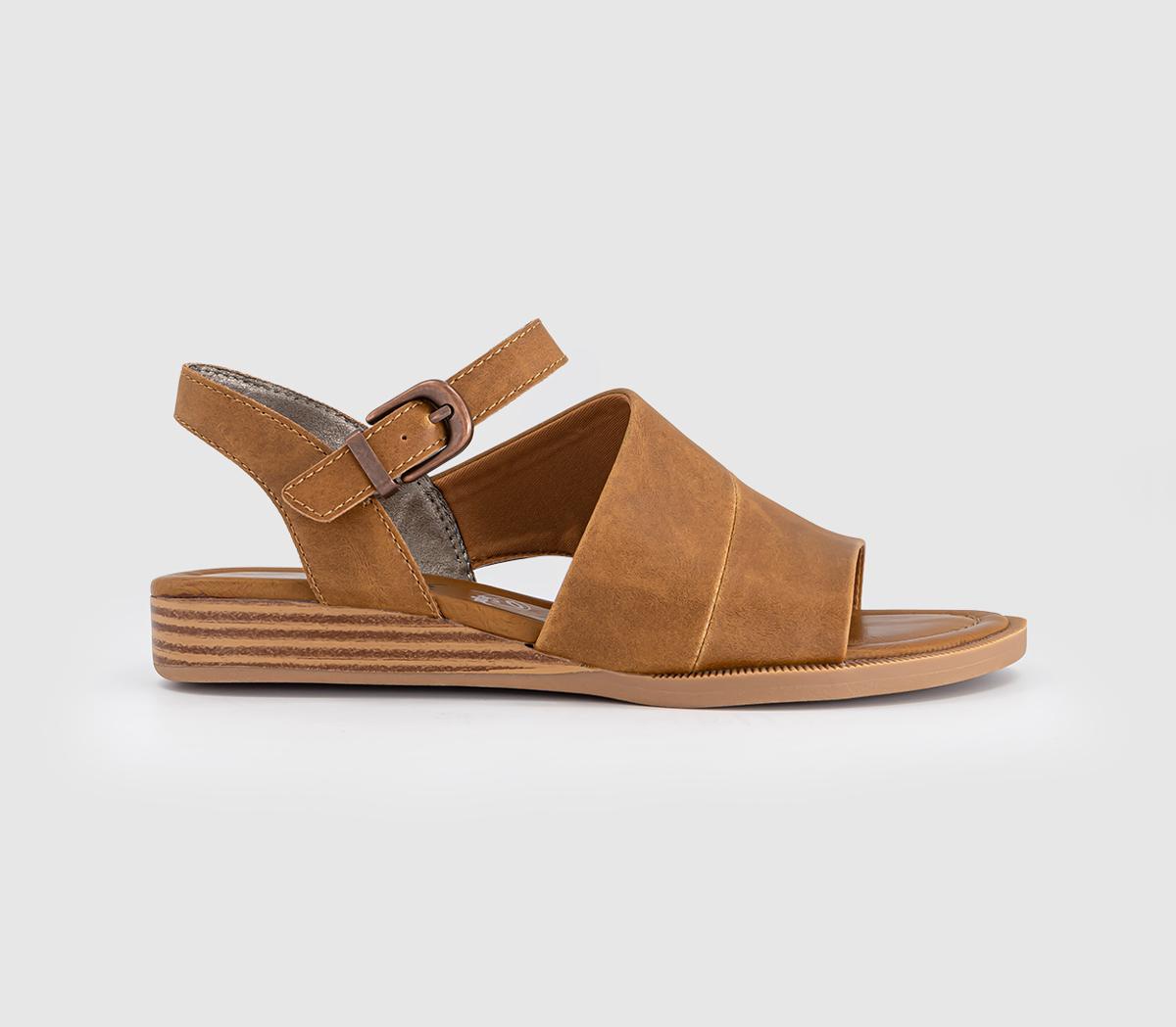 Blowfish Malibu Blowfish Ardice Sandals  Tan in Women's Size 6, Office Shoes