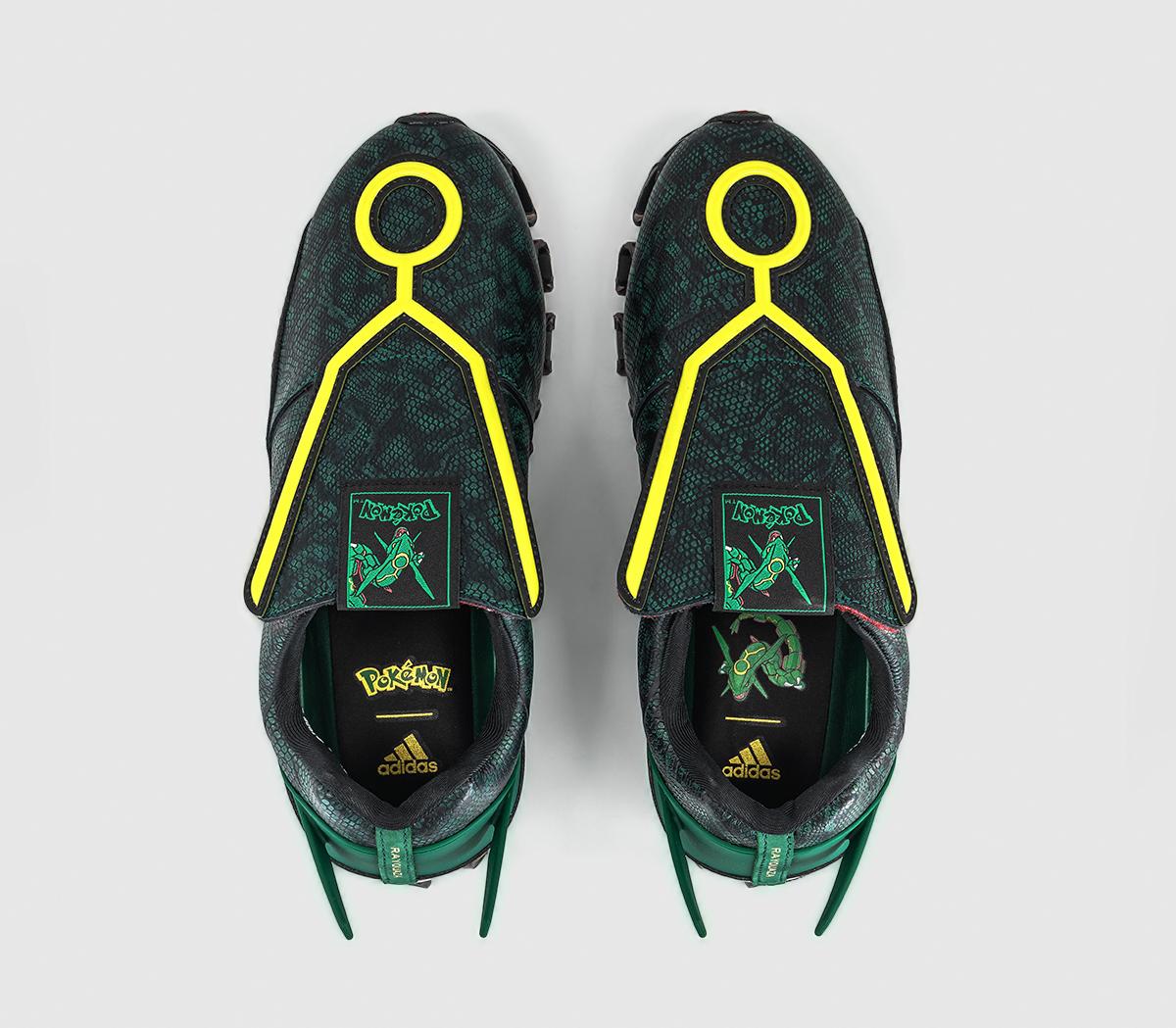 adidas Consortiumadidas x Pokemon F50 Megaride TrainersGreen Shock Yellow Pure Ruby