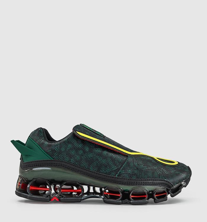 adidas Consortium adidas x Pokemon F50 Megaride Trainers Green Shock Yellow Pure Ruby