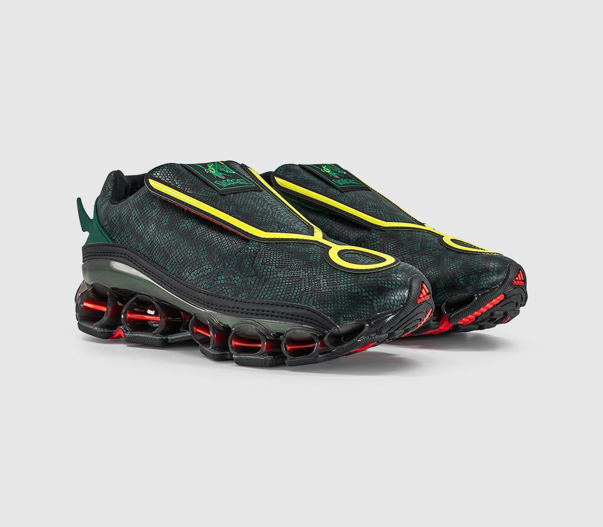 adidas Consortiumadidas x Pokemon F50 Megaride TrainersGreen Shock Yellow Pure Ruby