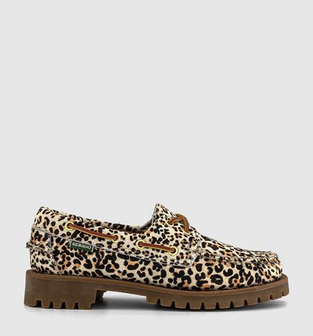 Sebago Ranger Wild Boat Shoes Leopard