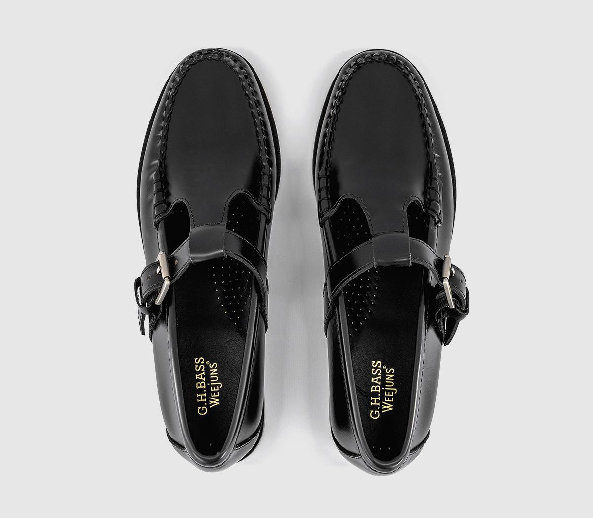G.H Bass & CoWeejun Mary JanesBlack Leather