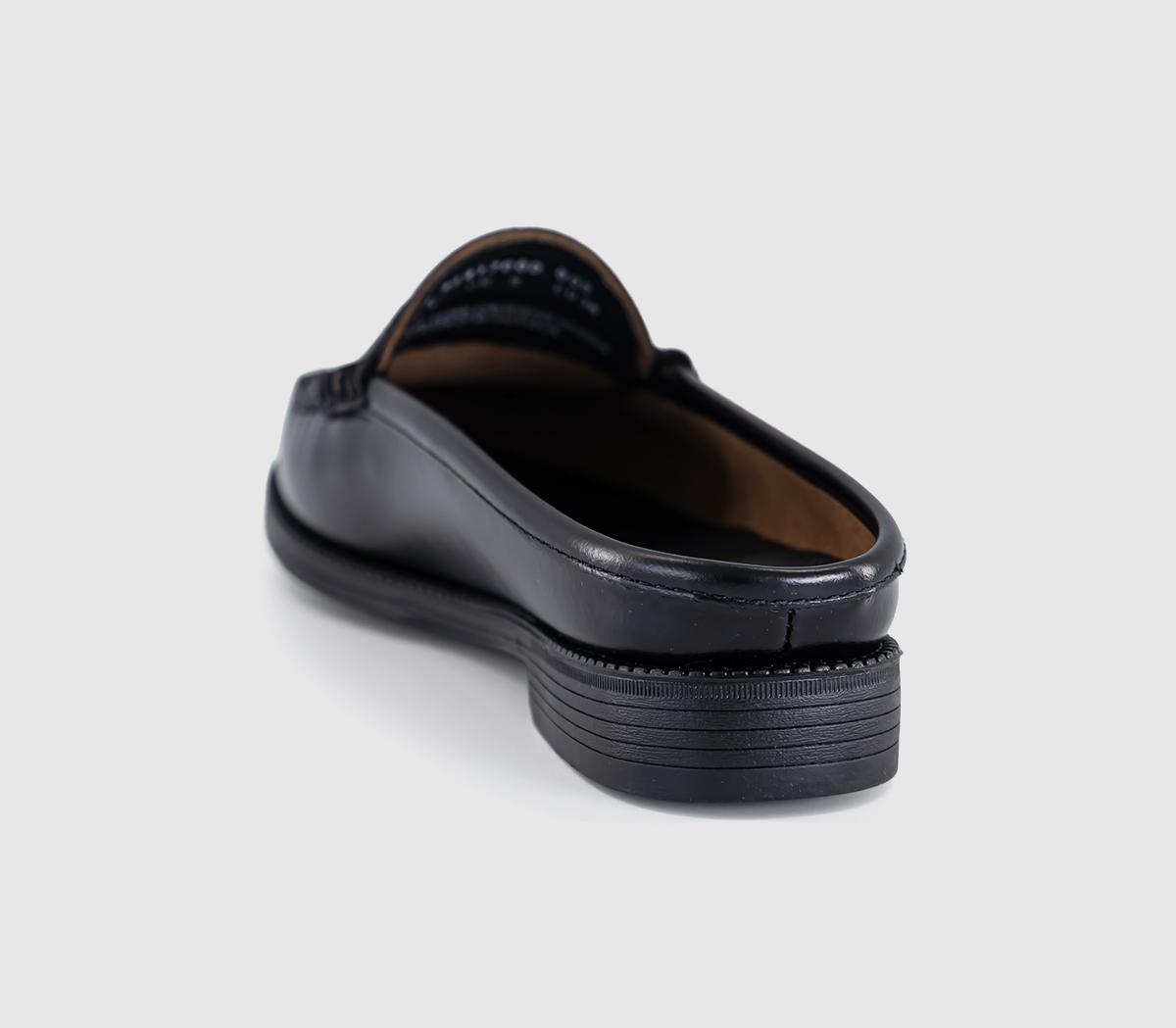 G.H Bass & CoWeejun Penny Slide LoafersBlack Leather