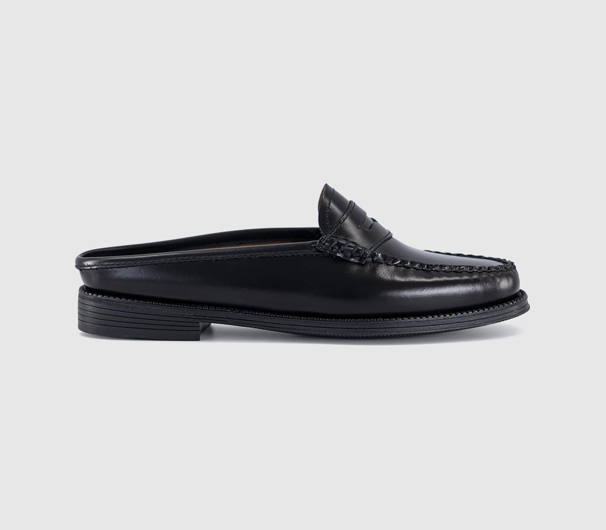 G.H Bass & CoWeejun Penny Slide LoafersBlack Leather