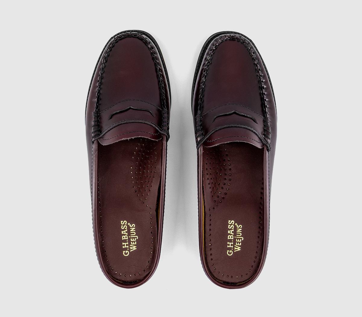 G.H Bass & CoWeejun Penny Slide LoafersWine Leather