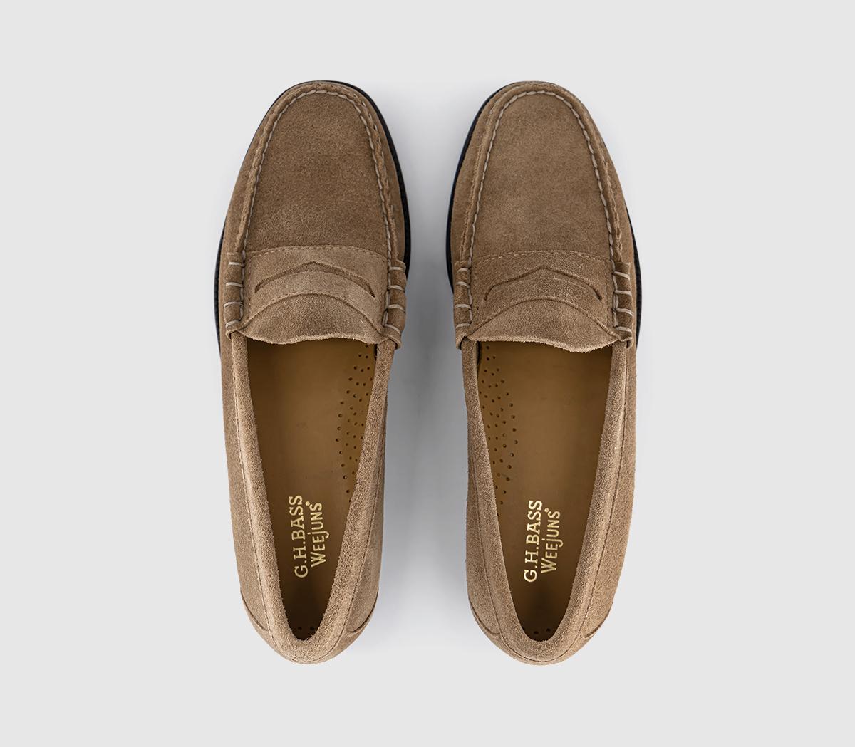 G.H Bass & CoWeejun Larson Suede LoafersEarth Suede