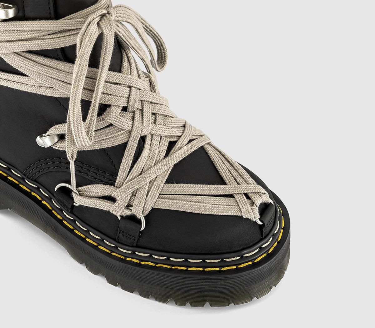 Rick Owens1460 Quad Sole Megalace® BootsBlack