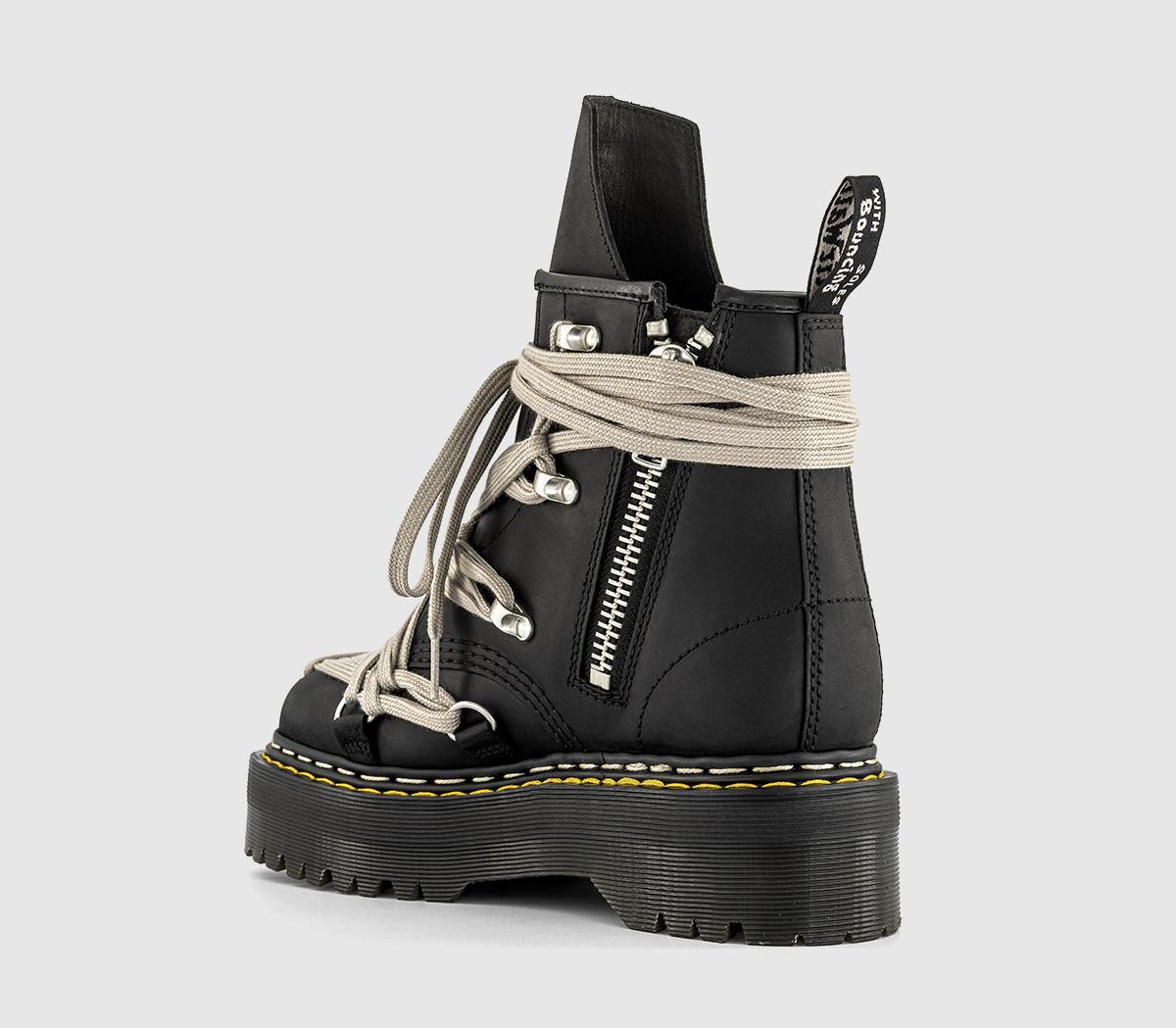 靴 Rick Owens 1460 QUAD SOLE MEGALACE BOOT Dr. Martens x Rick Owens DRKSHDW 1460 Quad Sole Megalace