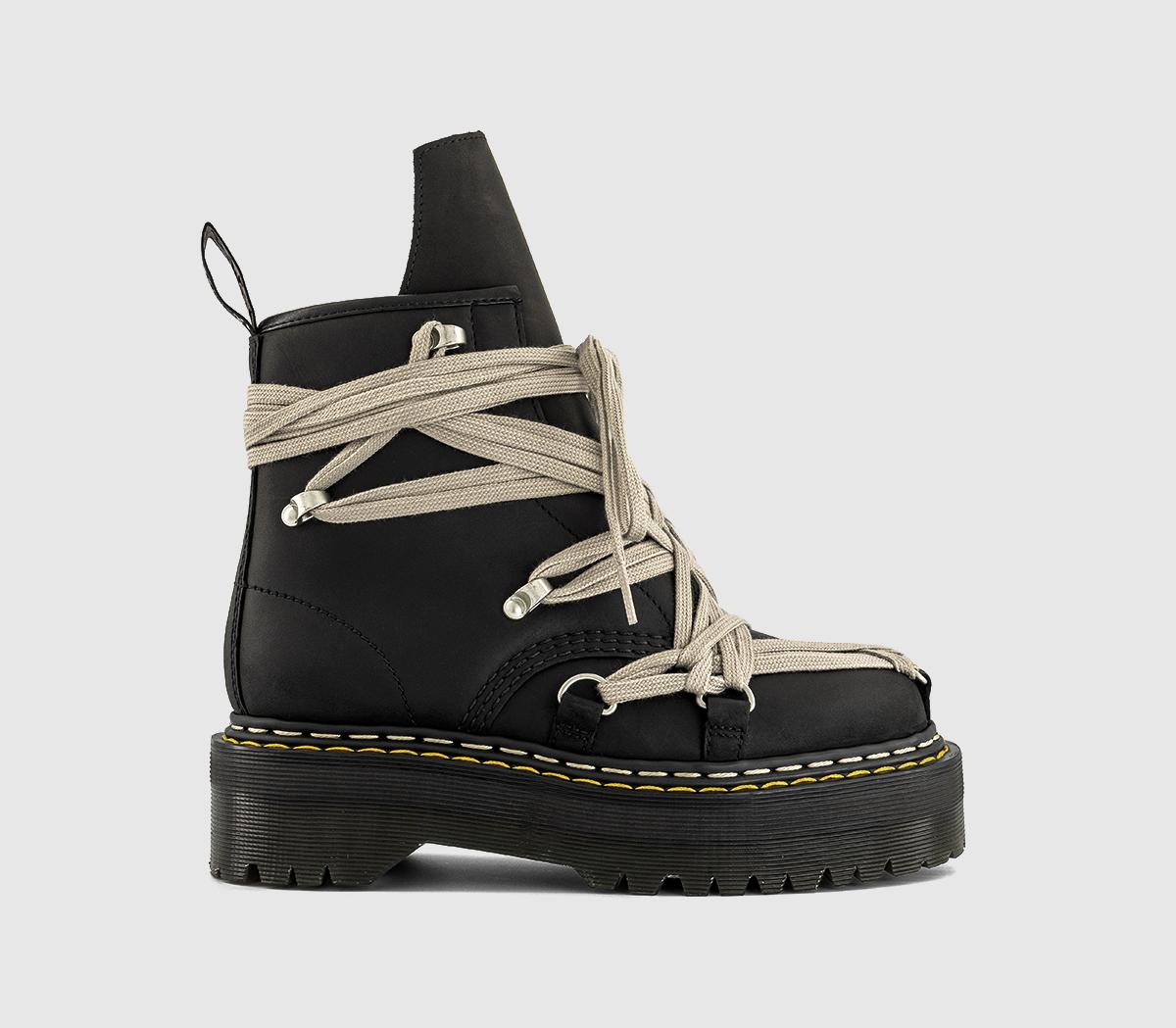 Rick Owens1460 Quad Sole Megalace® BootsBlack