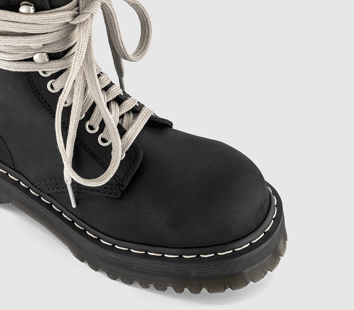靴 26cm Quad Sole Steel Toe Boot Black Dr. Martens x Rick Owens WMNS Quad Sole Steel Toe Boot