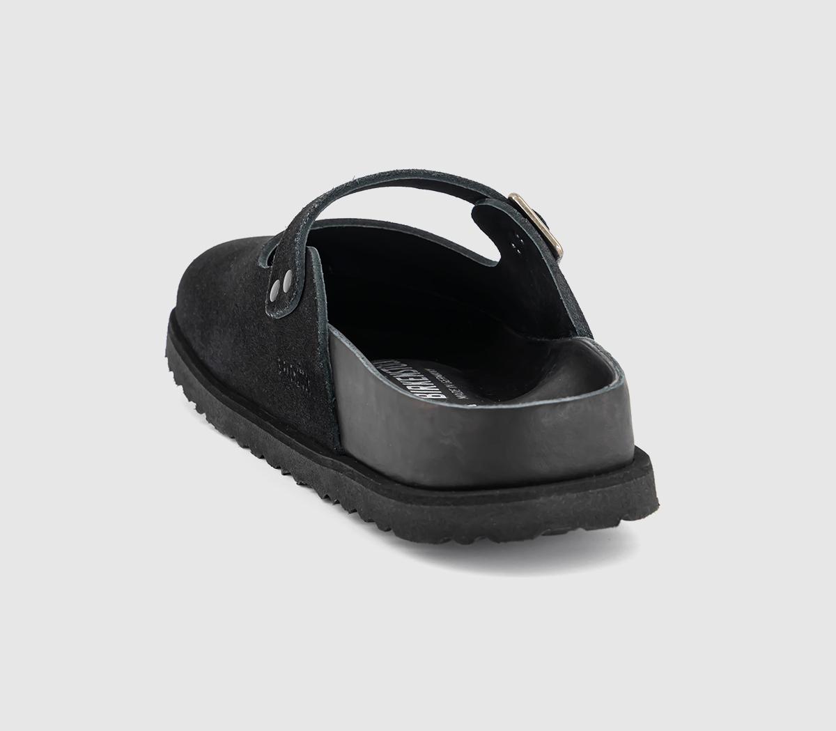 1774 BIRKENSTOCKMaria Suede ClogsBlack