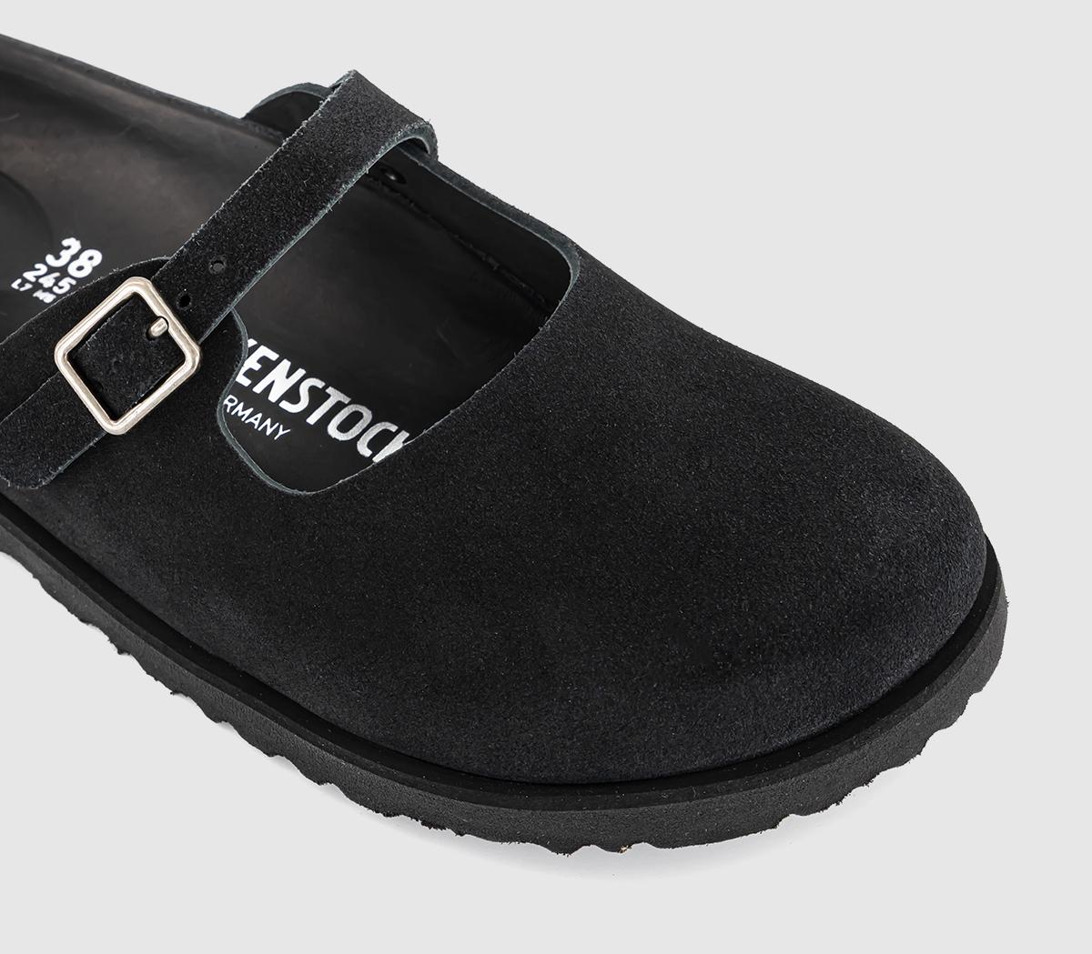 1774 BIRKENSTOCKMaria Suede ClogsBlack