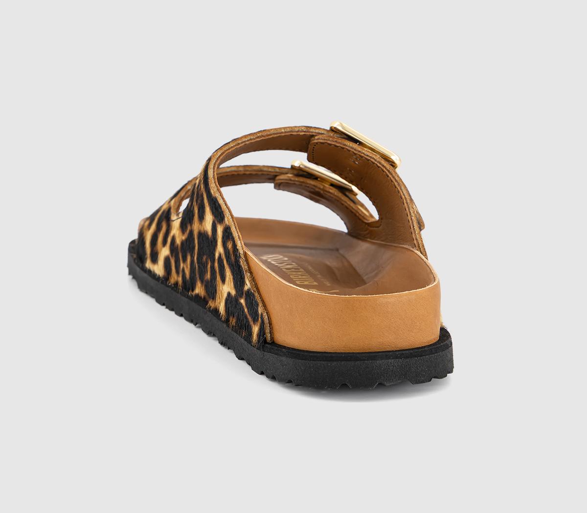 BIRKENSTOCKArizona Pony Like Fur SandalsLeopard