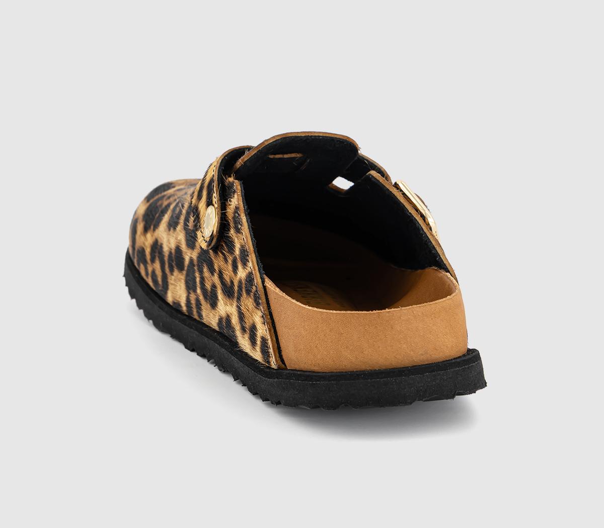 BIRKENSTOCKBoston Pony Hair ClogsLeopard