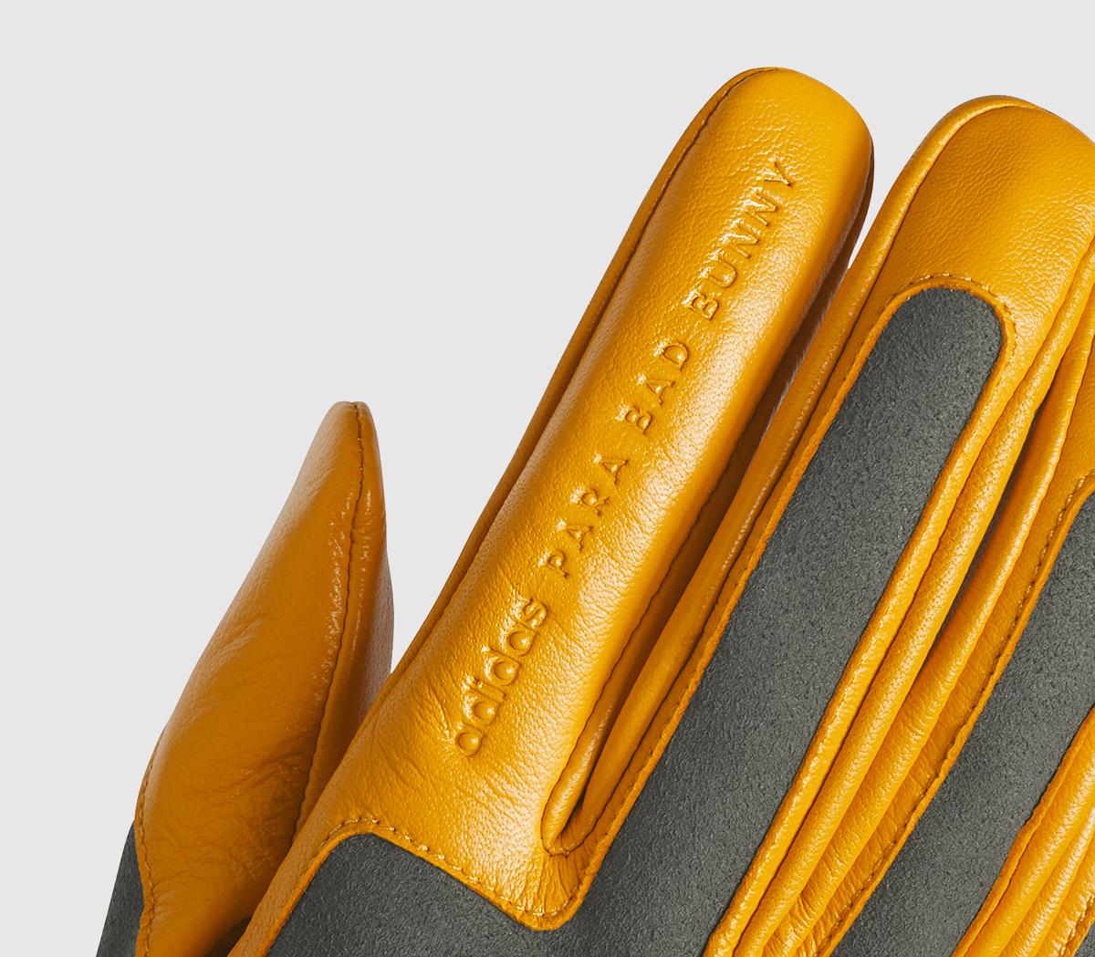 adidasBad Bunny X Mercedes Racing GlovesCollegiate Gold