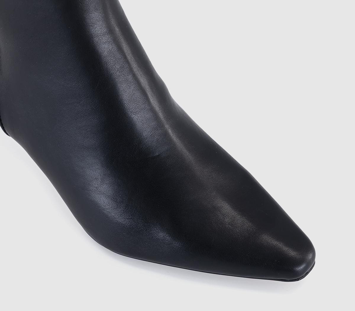 OFFICEAurelia kitten Heel Ankle BootsBlack