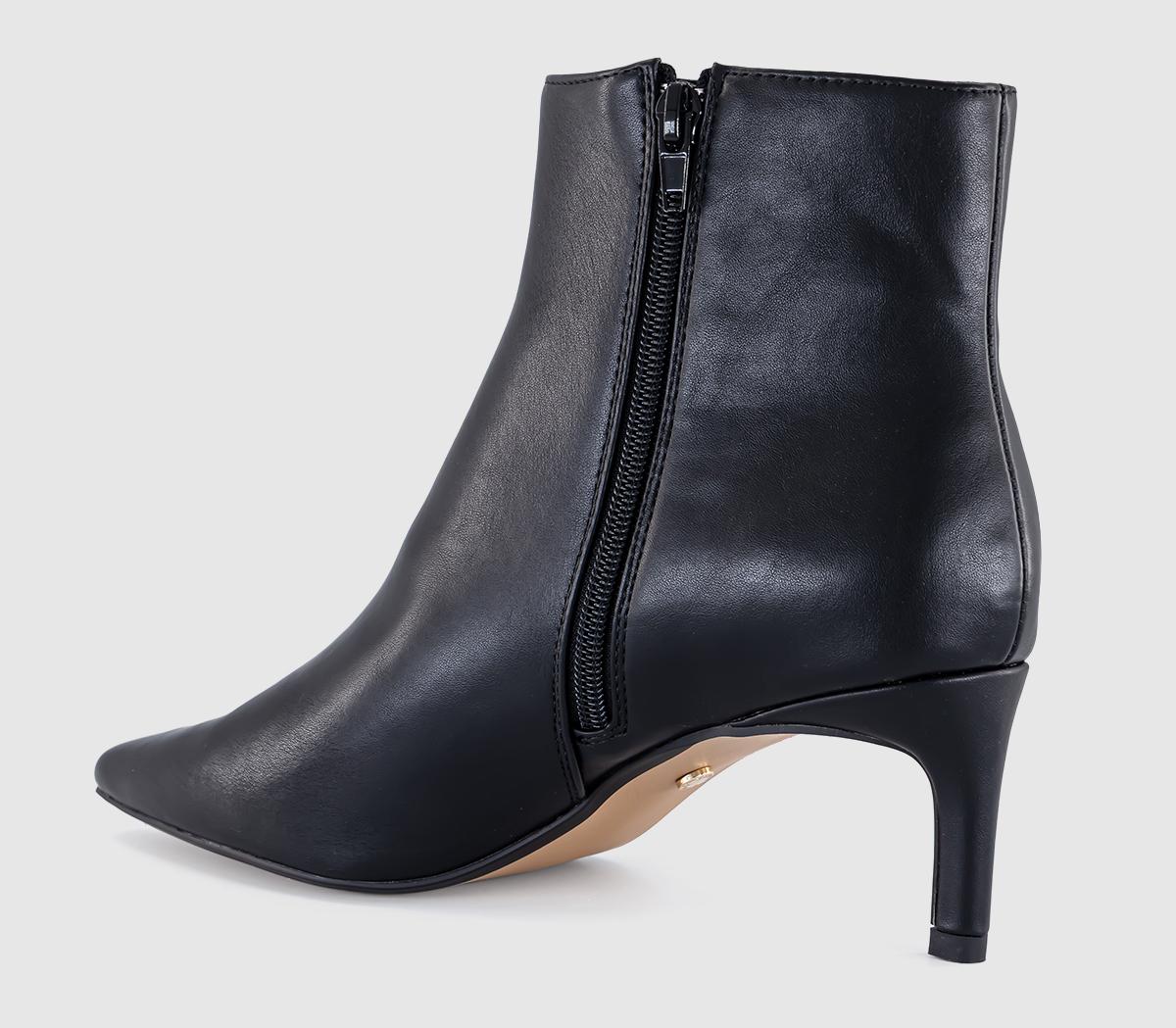 OFFICEAurelia kitten Heel Ankle BootsBlack
