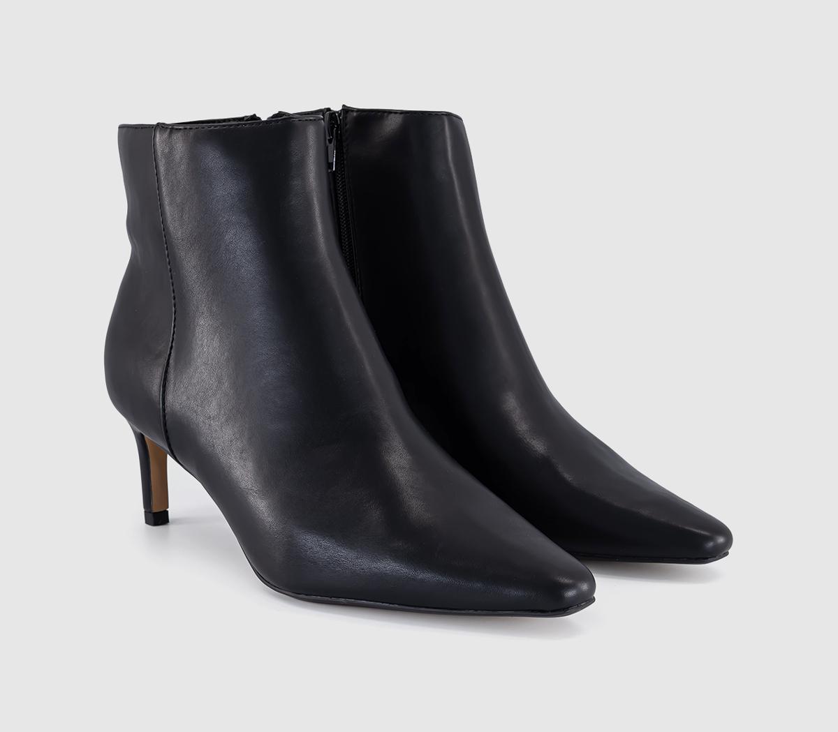 OFFICEAurelia kitten Heel Ankle BootsBlack