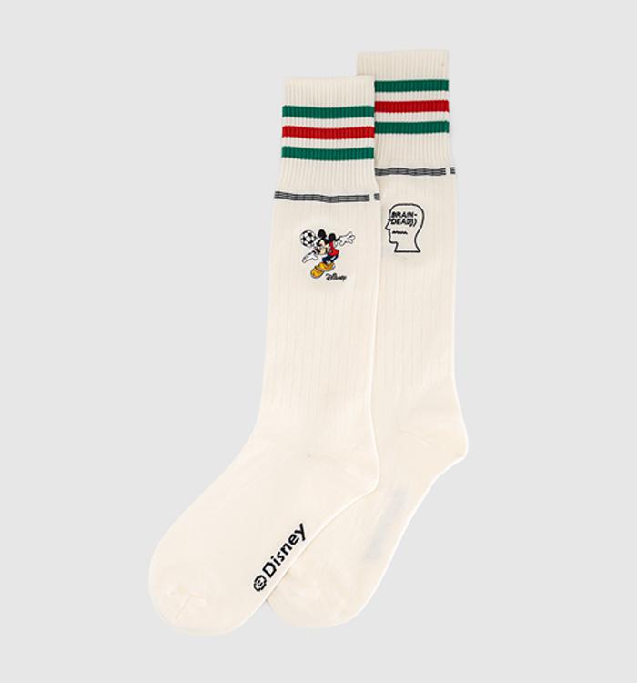 adidas adidas x Brain Dead x Disney Socks Chalk White