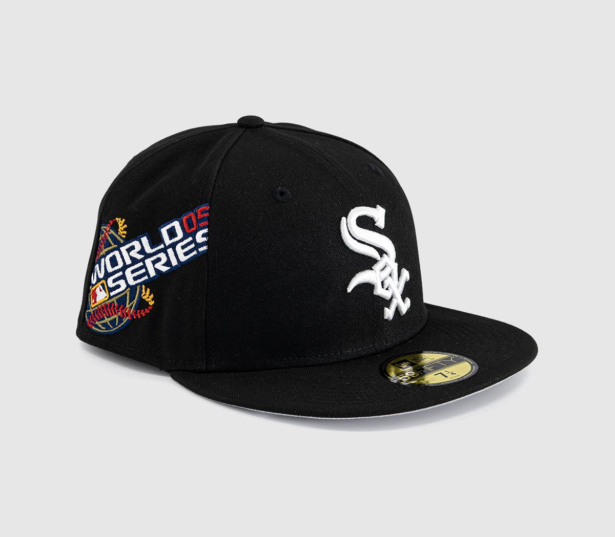 New Era 59fifty Cap Chicago White Sox Black - Caps And Hats