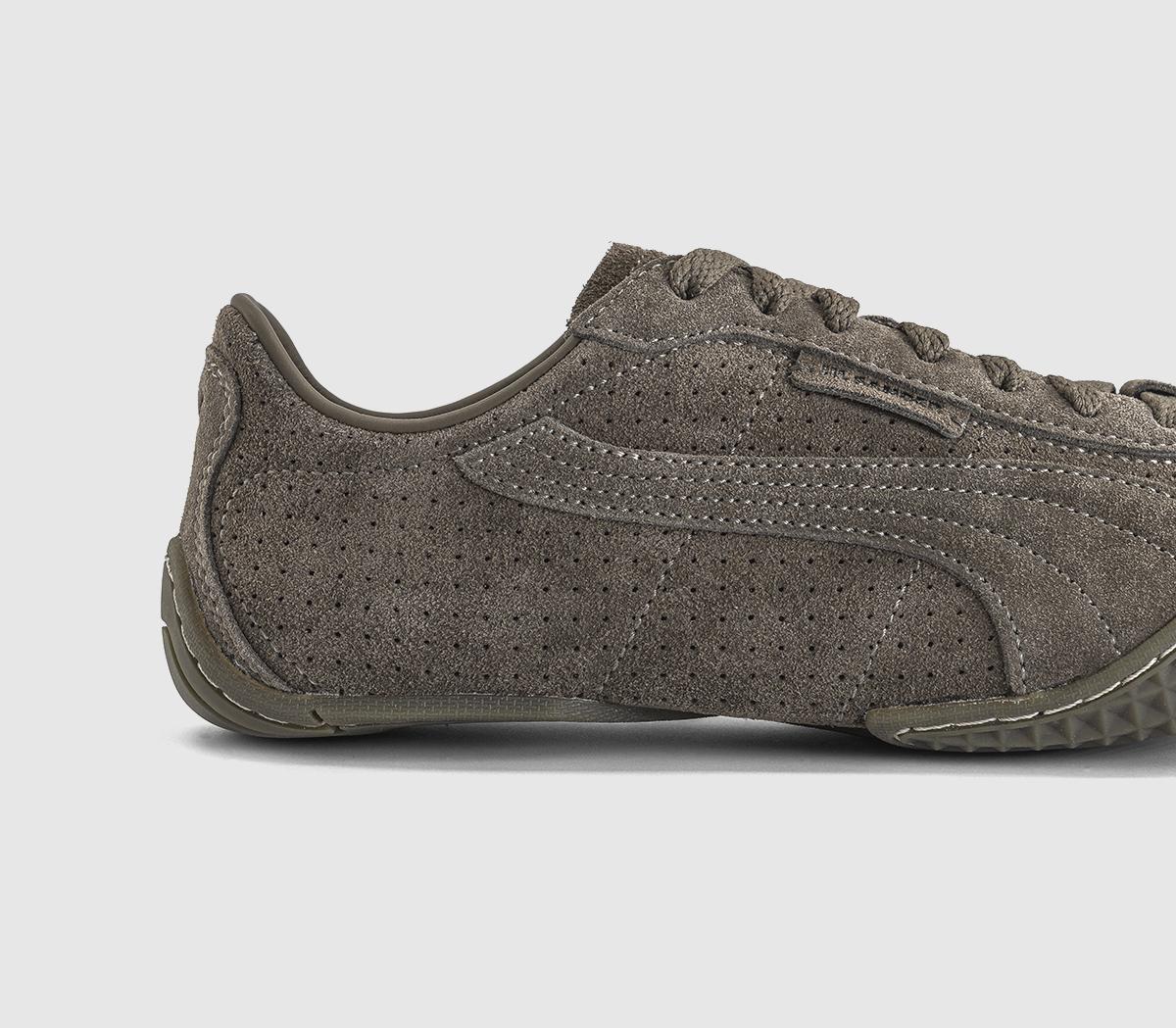 PUMAK-street TrainersJil Sander Matte Bronze Suede