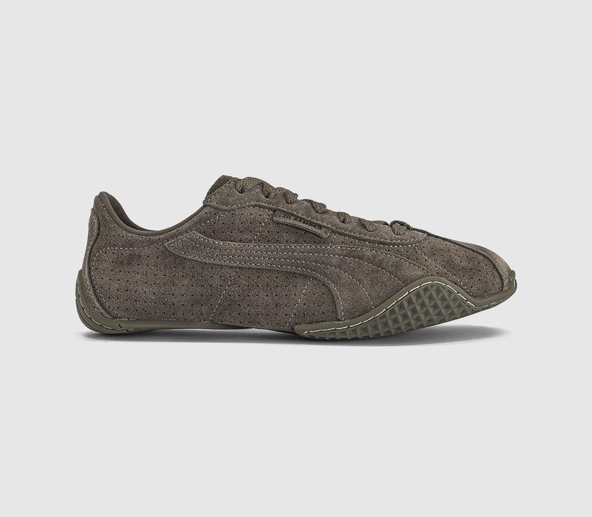 PUMAK-street TrainersJil Sander Matte Bronze Suede