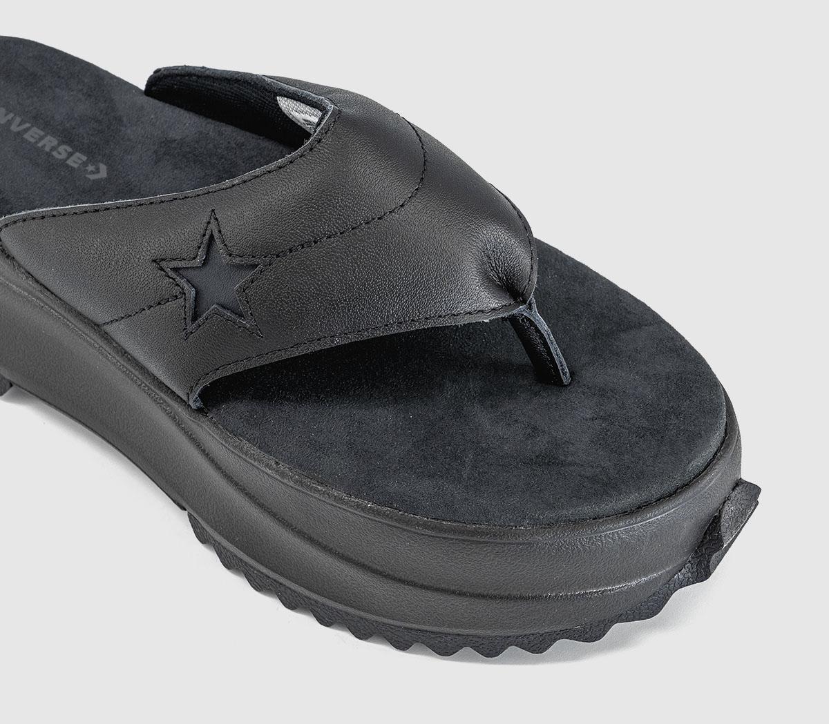 ConverseAll Star Chuck Taylor Thong SandalsBlack