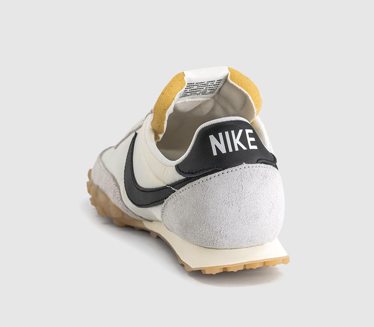 NikeWaffle Racer TrainersSail Black Coconut Milk Gum Light Brown