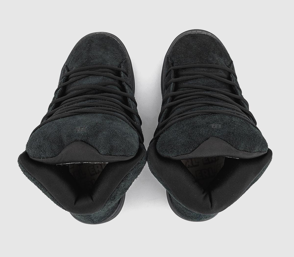 Comme Des GarconsSuede Mid Vamp SneakersPirate Black