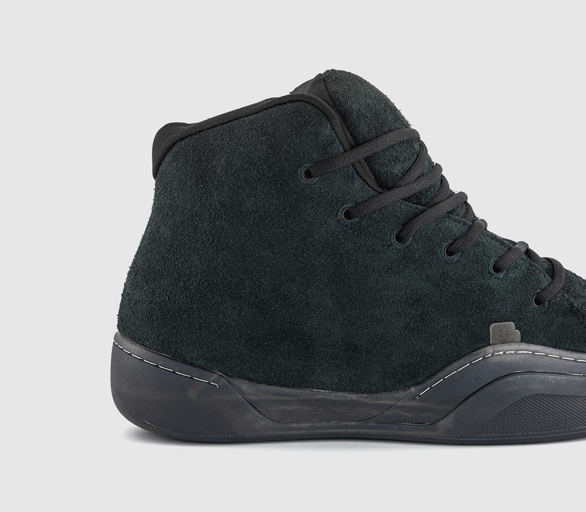 Comme Des GarconsSuede Mid Vamp SneakersPirate Black