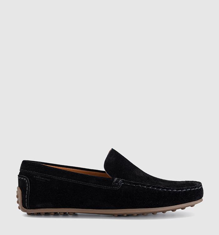 Vagabond Shoemakers Larissa Driver Loafers Black Suede
