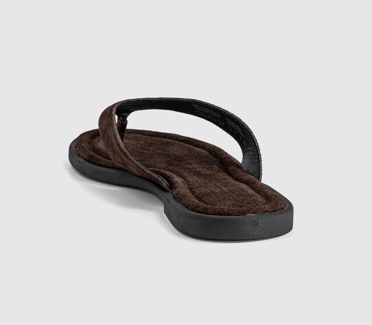 Vagabond ShoemakersZaida Toe Thong SandalsJava Suede
