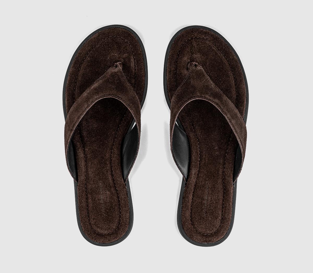 Vagabond ShoemakersZaida Toe Thong SandalsJava Suede
